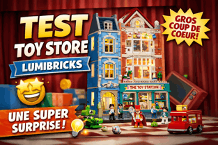 Mon test et avis sur le set de Lumibricks L9100 - Toy Store (magasin de jouets)