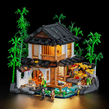 LUMIBRICKS 10009 - Maison de Bambou
