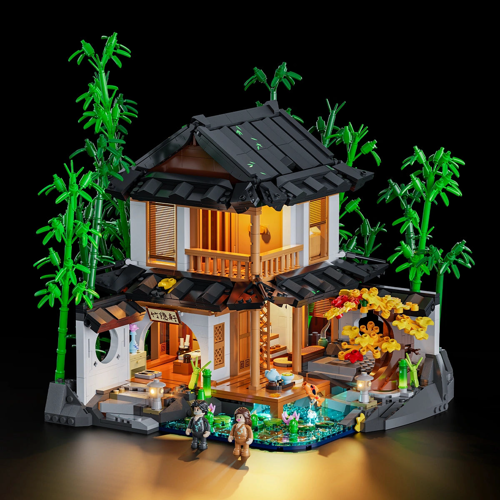 LUMIBRICKS 10009 - Maison de Bambou