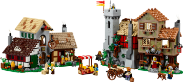 LEGO Icons 10332 - La place de la ville médiévale