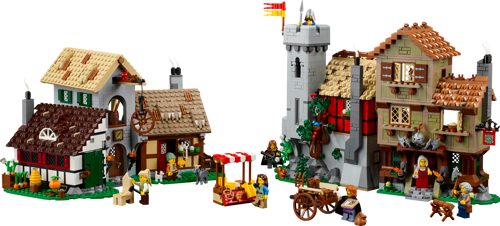 LEGO Icons 10332 - La place de la ville médiévale
