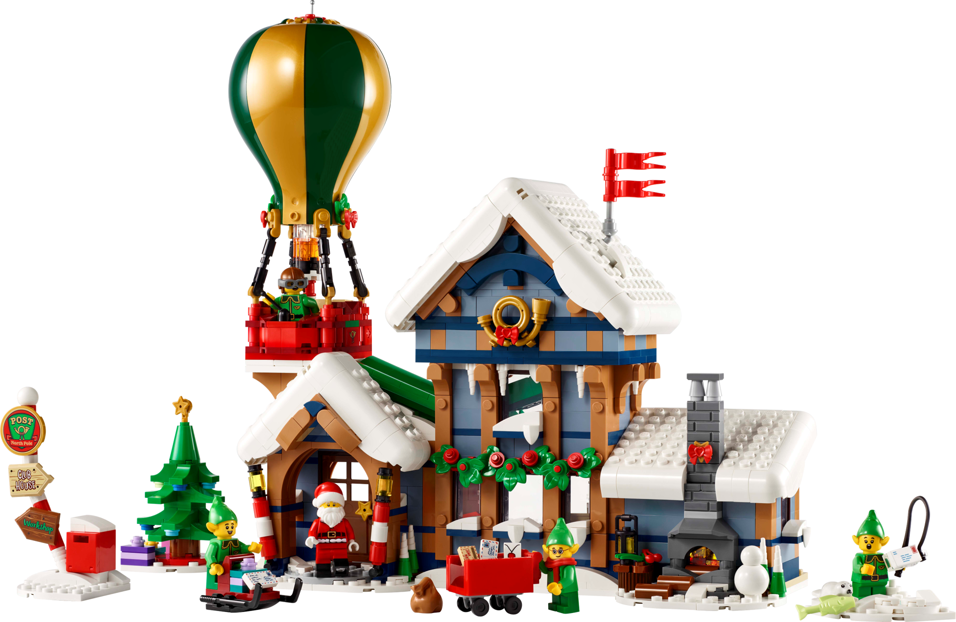 LEGO Icons 10339 - Le bureau de poste du Père Noël