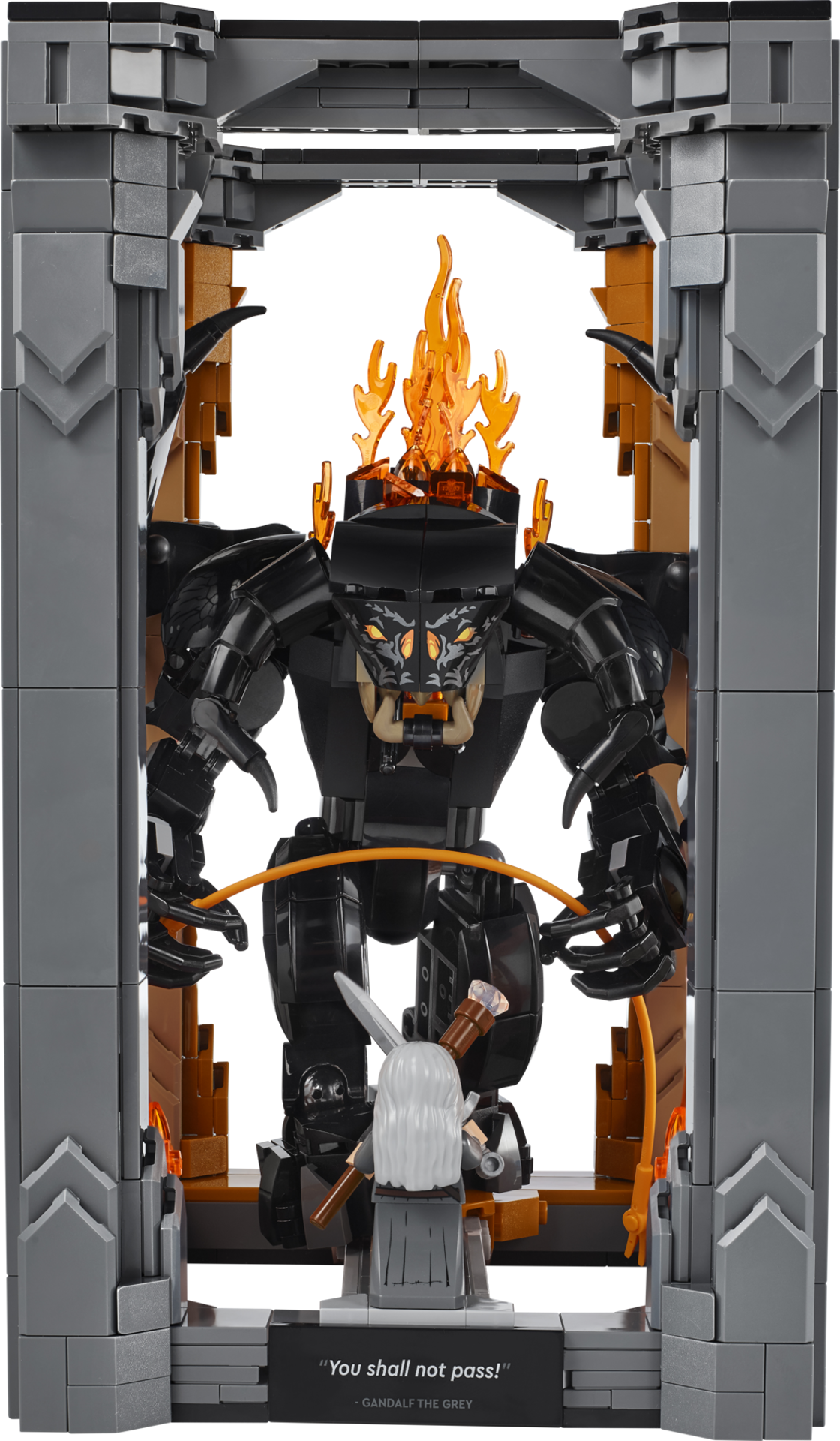 LEGO Icons 10367 - Le Seigneur des Anneaux : Book Nook du Balrog™