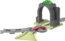 LEGO DUPLO 10425 - Set d'extension : Les rails et le tunnel du train