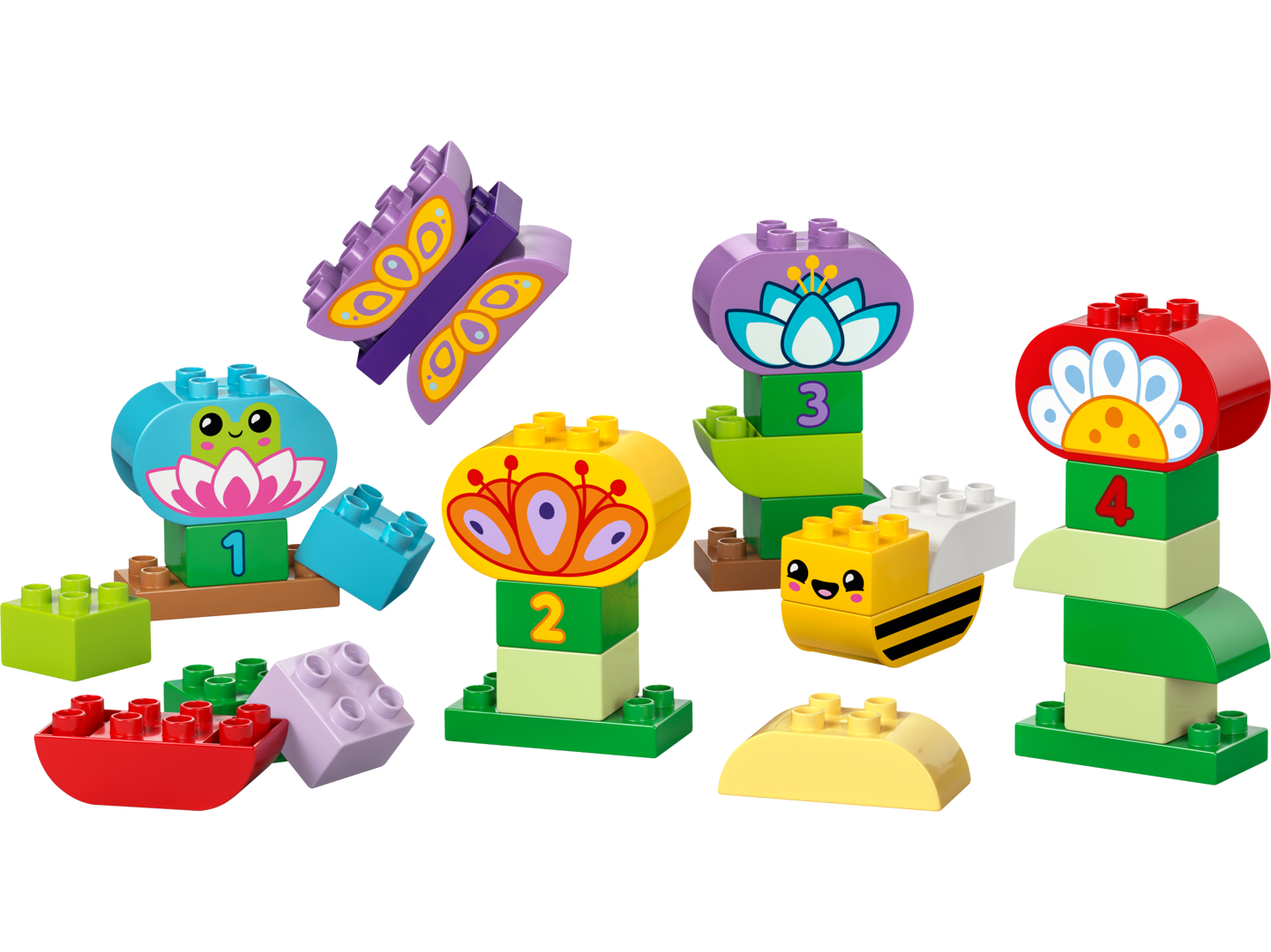 LEGO DUPLO 10444 - Le jardin créatif et les fleurs