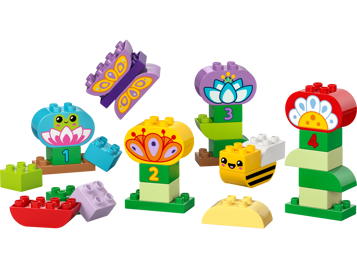 LEGO DUPLO 10444 - Le jardin créatif et les fleurs