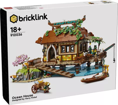 LEGO Bricklink 910036 - La maison au bord de l’océan