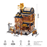 Lumibricks 11015 - Atelier de mécanique Steampunk