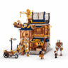 Lumibricks 11015 - Atelier de mécanique Steampunk