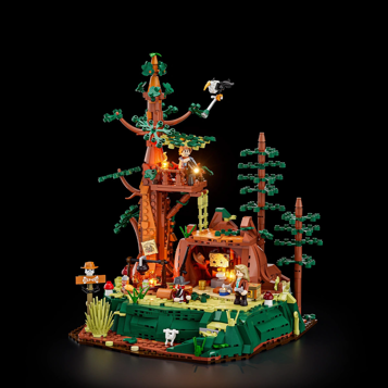 LUMIBRICKS 14012 - Camp de bandits Sequoia