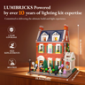 Lumibricks 15009 - Maison de ville en briques rouges