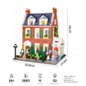 Lumibricks 15009 - Maison de ville en briques rouges