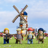 Lumibricks 16012 - Dutch Windmill Millhouse