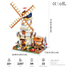 Lumibricks 16012 - Dutch Windmill Millhouse