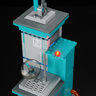 Lumibricks 17010 - Neon Tech Station