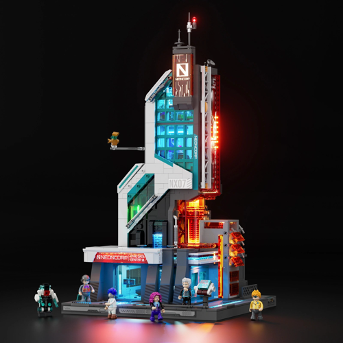 Lumibricks 17011 - Neon Tech Tower
