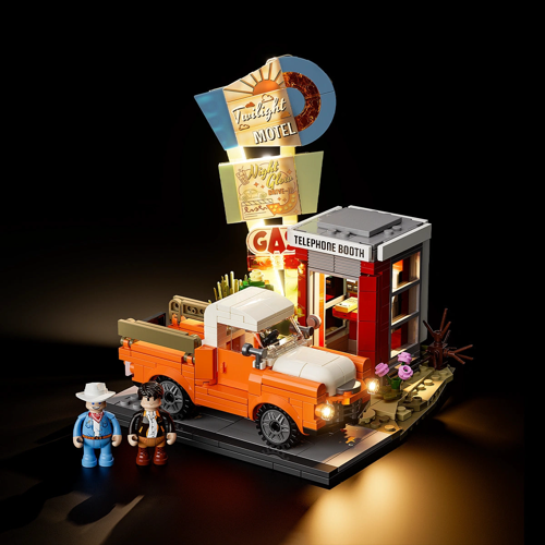 LUMIBRICKS 18005 - Escale au coucher du soleil