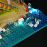 Lumibricks 18008 - Poste de secours de plage