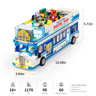 Lumibricks 19010 - Bus de tournée Streetball