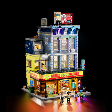 Lumibricks 19012 - Salon de coiffure pour hommes