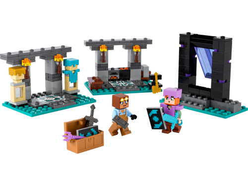 LEGO Minecraft 21252 - L’armurerie