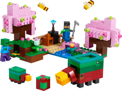 LEGO Minecraft 21260 - Le jardin des cerisiers en fleurs