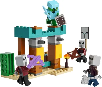 LEGO Minecraft 21267 - La patrouille d’Illageois du désert