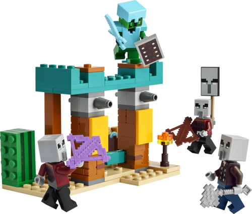 LEGO Minecraft 21267 - La patrouille d’Illageois du désert