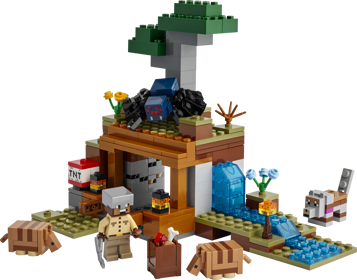 LEGO Minecraft 21269 - L’expédition dans la mine du tatou