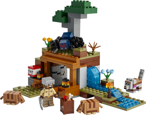 LEGO Minecraft 21269 - L’expédition dans la mine du tatou