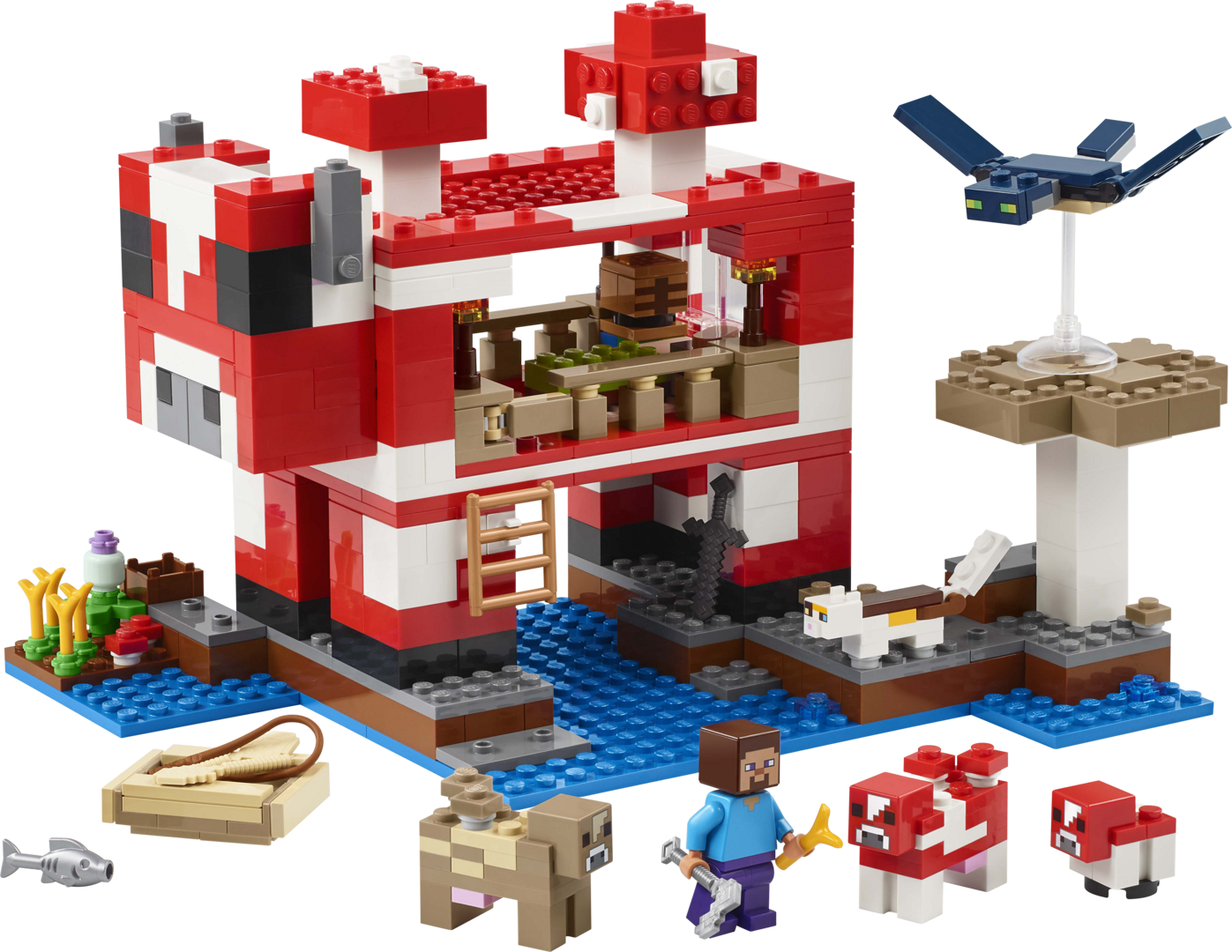 LEGO Minecraft 21270 - La maison des Champimeuhs