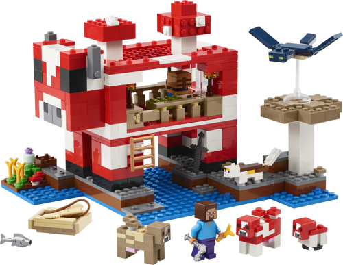 LEGO Minecraft 21270 - La maison des Champimeuhs