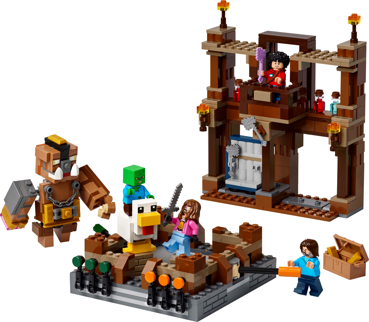 LEGO Minecraft 21272 - Le ring du manoir des bois