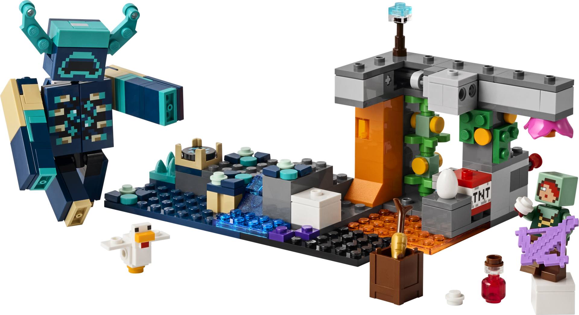 LEGO Minecraft 21274 - La rencontre avec le Warden