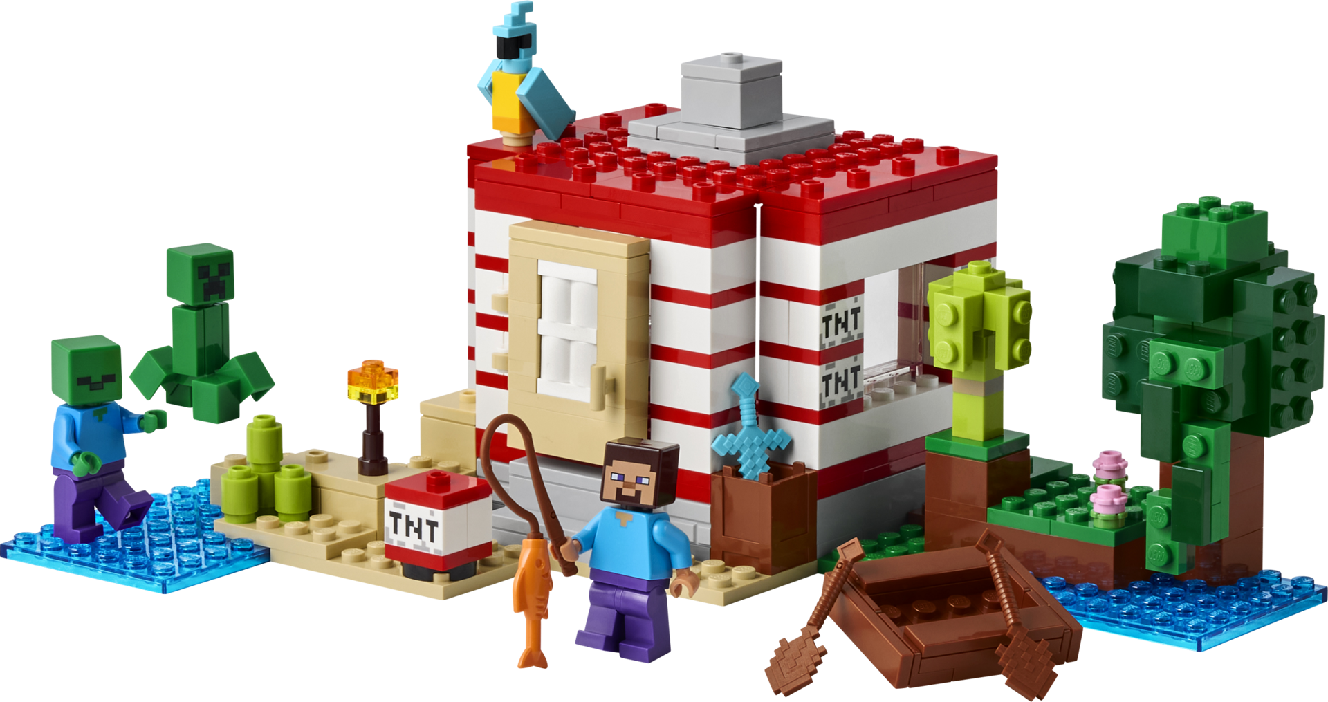 LEGO Minecraft 21275 - La maison en TNT de la jungle