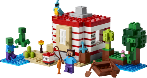 LEGO Minecraft 21275 - La maison en TNT de la jungle