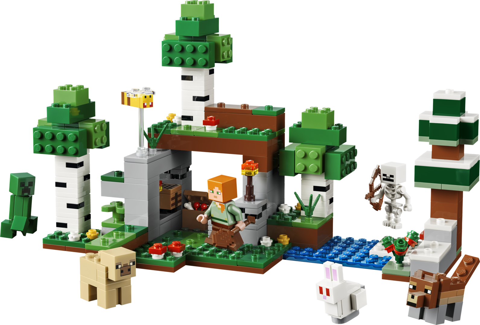 LEGO Minecraft 21593 - L’aventure de la première nuit