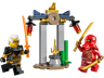 LEGO NINJAGO 30650 - Kai et Rapton : la bataille du temple & Le centre d’entraînement pour le tournoi