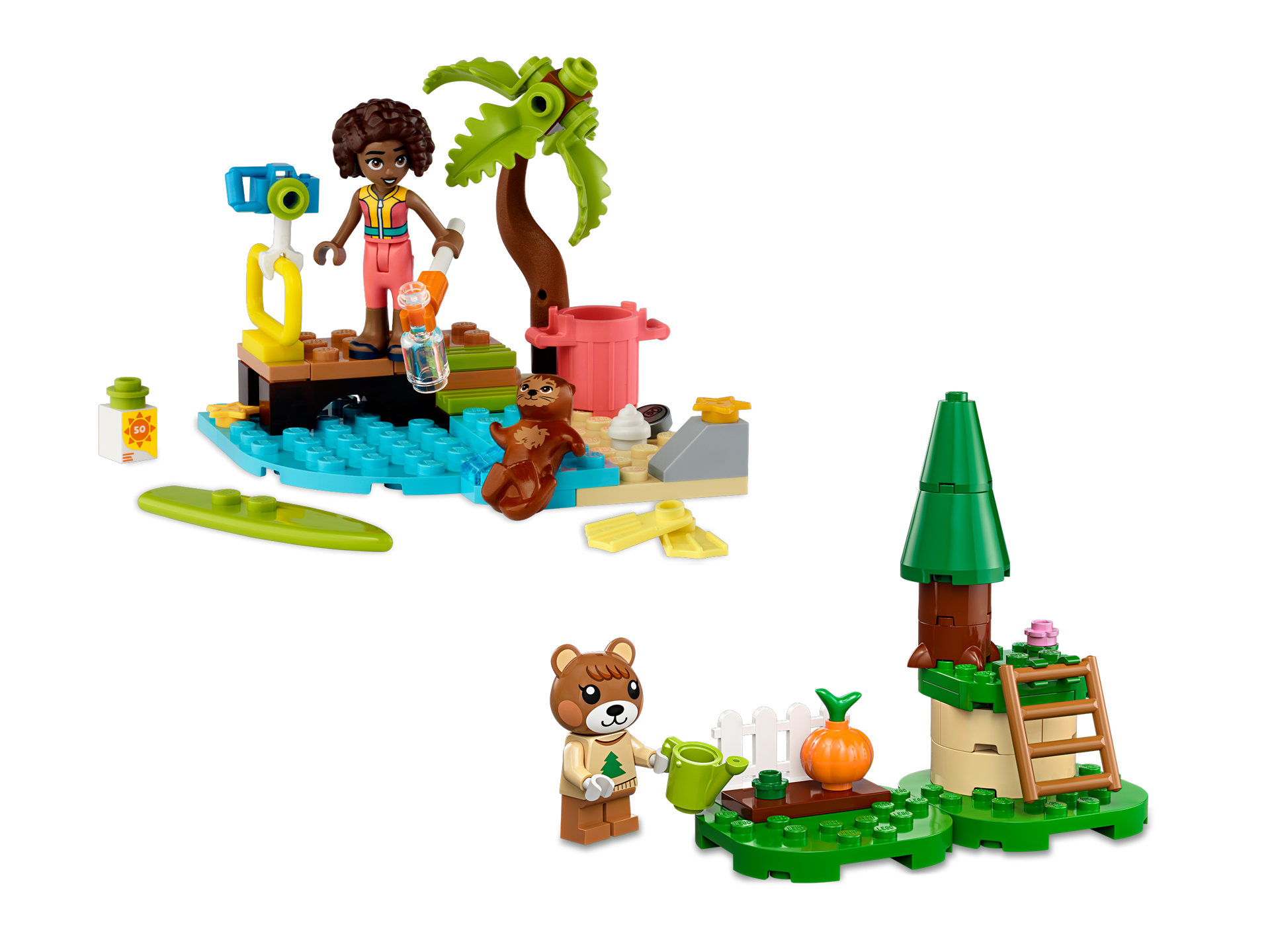 LEGO Animal Crossing 30662 - Potager de Léa & Le nettoyage de la plage
