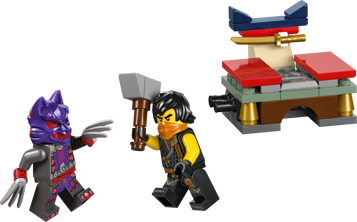 LEGO NINJAGO 30675 - Le centre d’entraînement pour le tournoi & Kai et Rapton : la bataille du temple