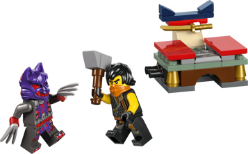 LEGO NINJAGO 30675 - Le centre d’entraînement pour le tournoi & Kai et Rapton : la bataille du temple