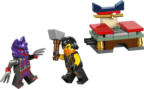 LEGO NINJAGO 30675 - Le centre d’entraînement pour le tournoi & Kai et Rapton : la bataille du temple