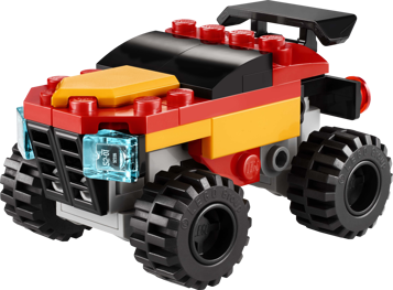 LEGO Creator 3-en-1 30691 - Mini Monster truck décapotable