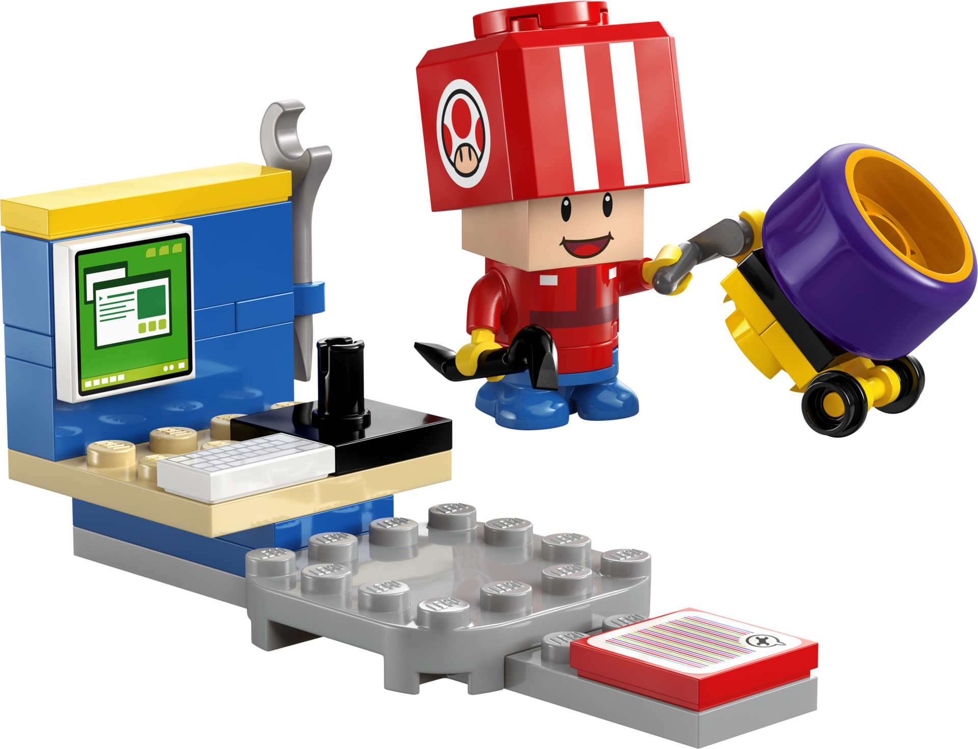LEGO Super Mario 30702 - Mario Kart™ – Toad (stand)