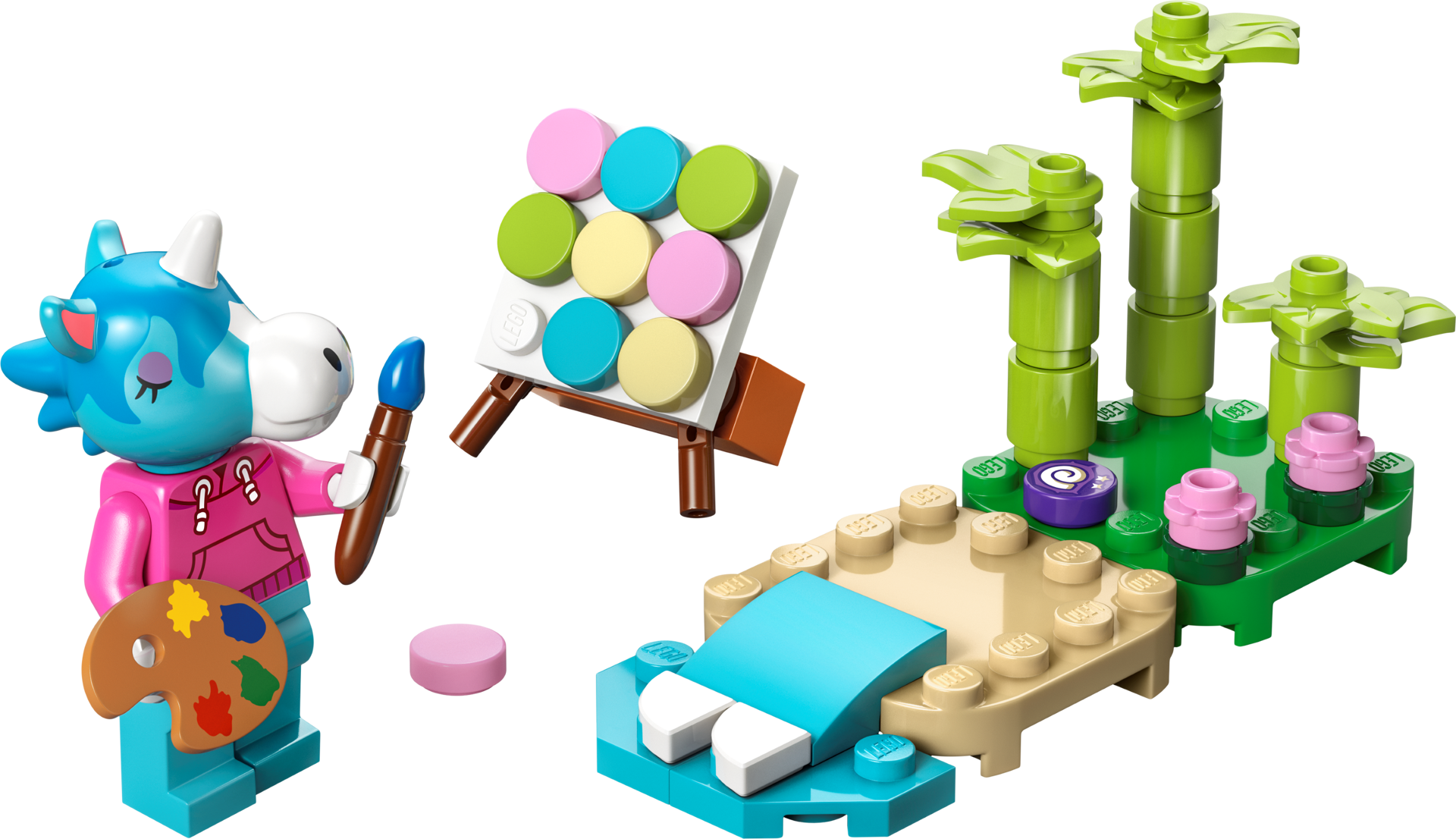 LEGO Animal Crossing 30703 - Peinture à la plage avec Lico