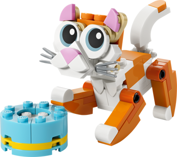 LEGO Creator 3-en-1 30714 - Le chat orange