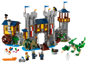 LEGO Creator 3-en-1 31120 - Le château médiéval