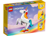 LEGO Creator 3-en-1 31140 - La licorne magique
