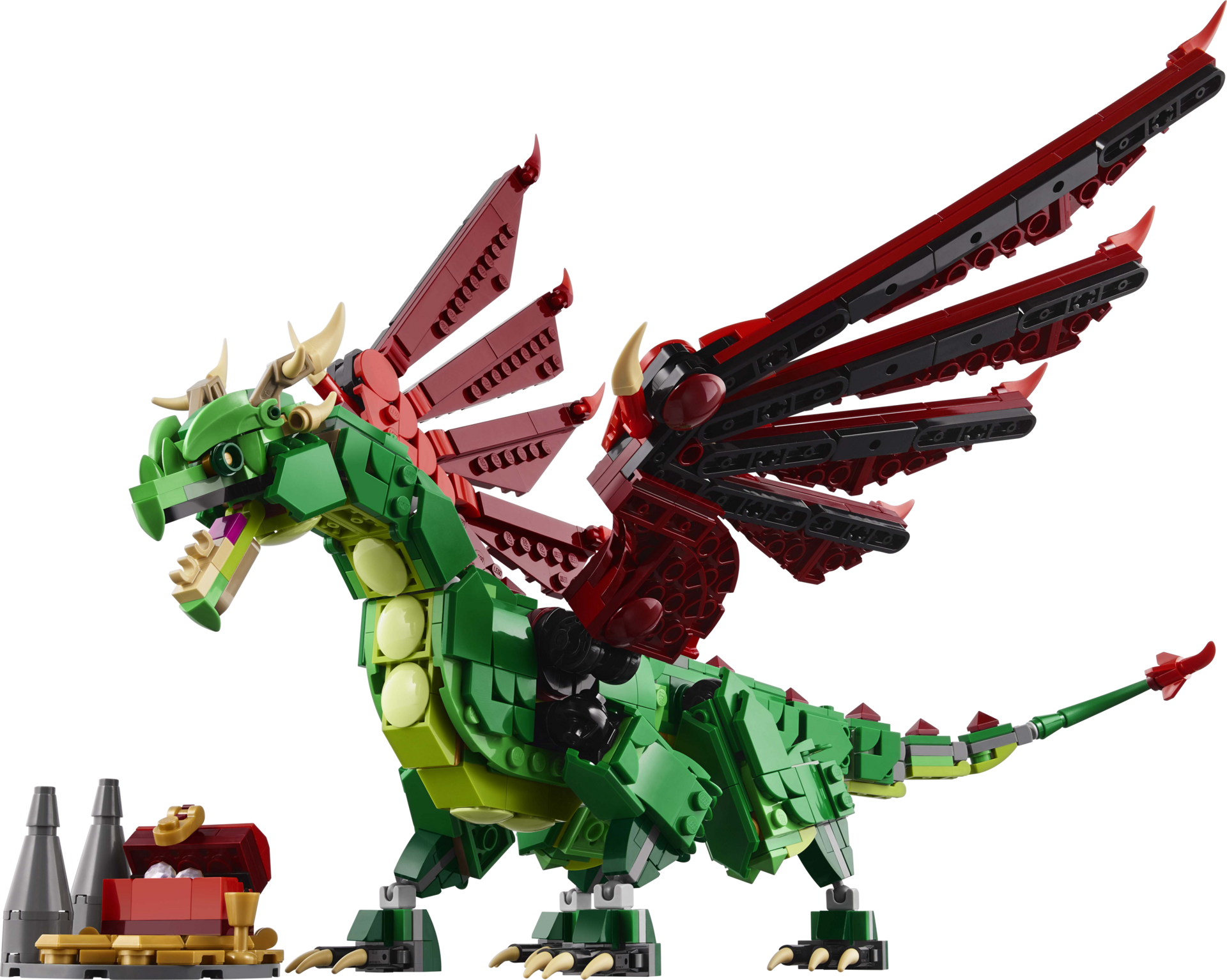 LEGO Creator 3-en-1 31161 - Le dragon médiéval