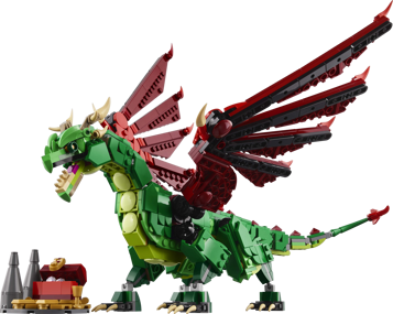 LEGO Creator 3-en-1 31161 - Le dragon médiéval